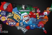 快手短视频：nba球队地图：求nba30支球队组成的美国地图